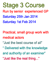 Book for the Stage 3 only Hammersmith GPST selection training